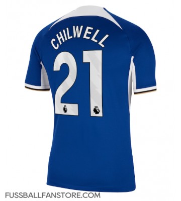 Chelsea Ben Chilwell #21 Replik Heimtrikot 2023-24 Kurzarm